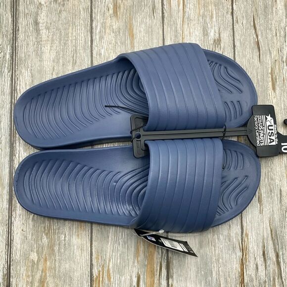 Men’s Comfy Tunnel Slide Sandals Shoes Size 10 - Picture 2 of 10